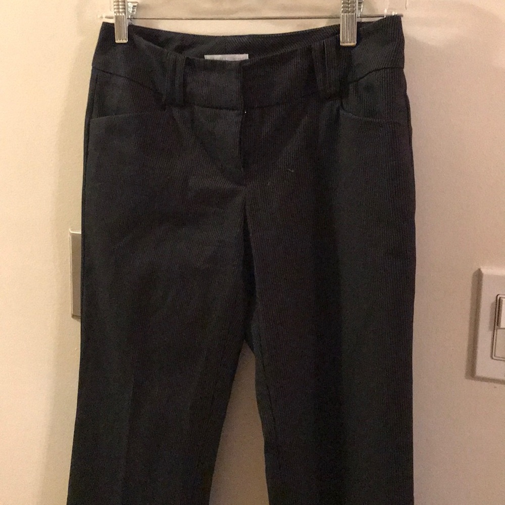 New York and Company pinstripe career pants.
